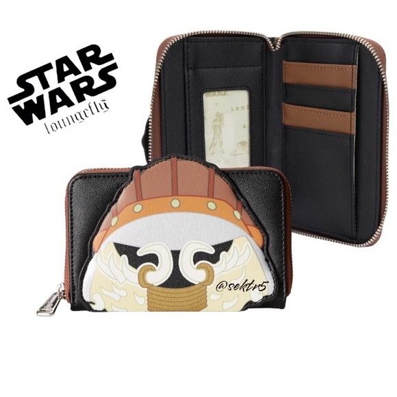 Loungefly Handbags - 🆕 Loungefly Star Wars: Lando Calrissian and Jabba the Hutt Wallet